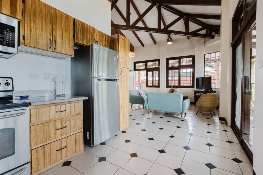 Fully equipped kitchen for easy meals and snacks at home Fully equipped kitchen for easy meals and snacks at home