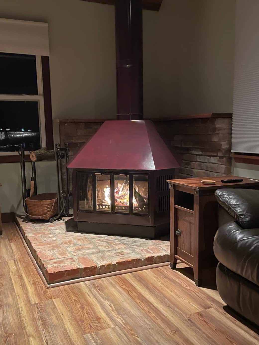 Warm Glow of the Wood Burner