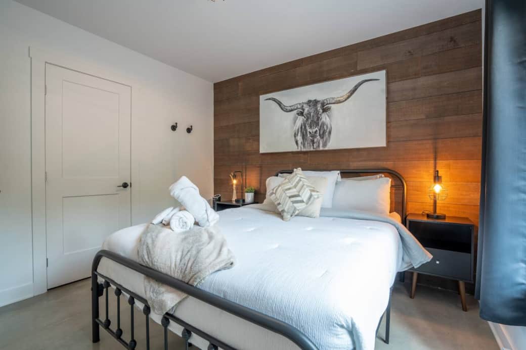 Chambre 2 avec lit Queen Size.
