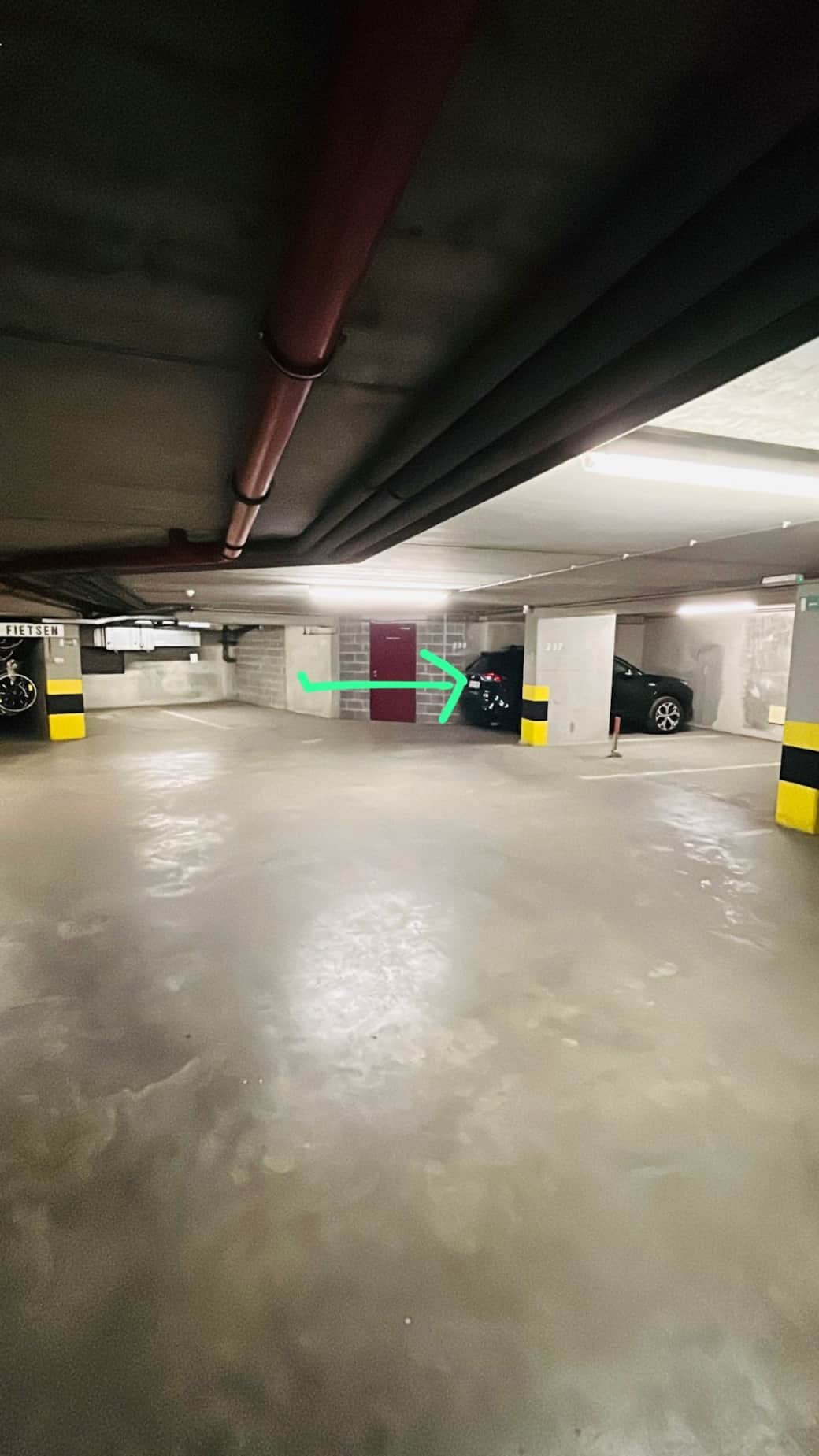 Ondergrondse staanplaats in de Breydelstraat
