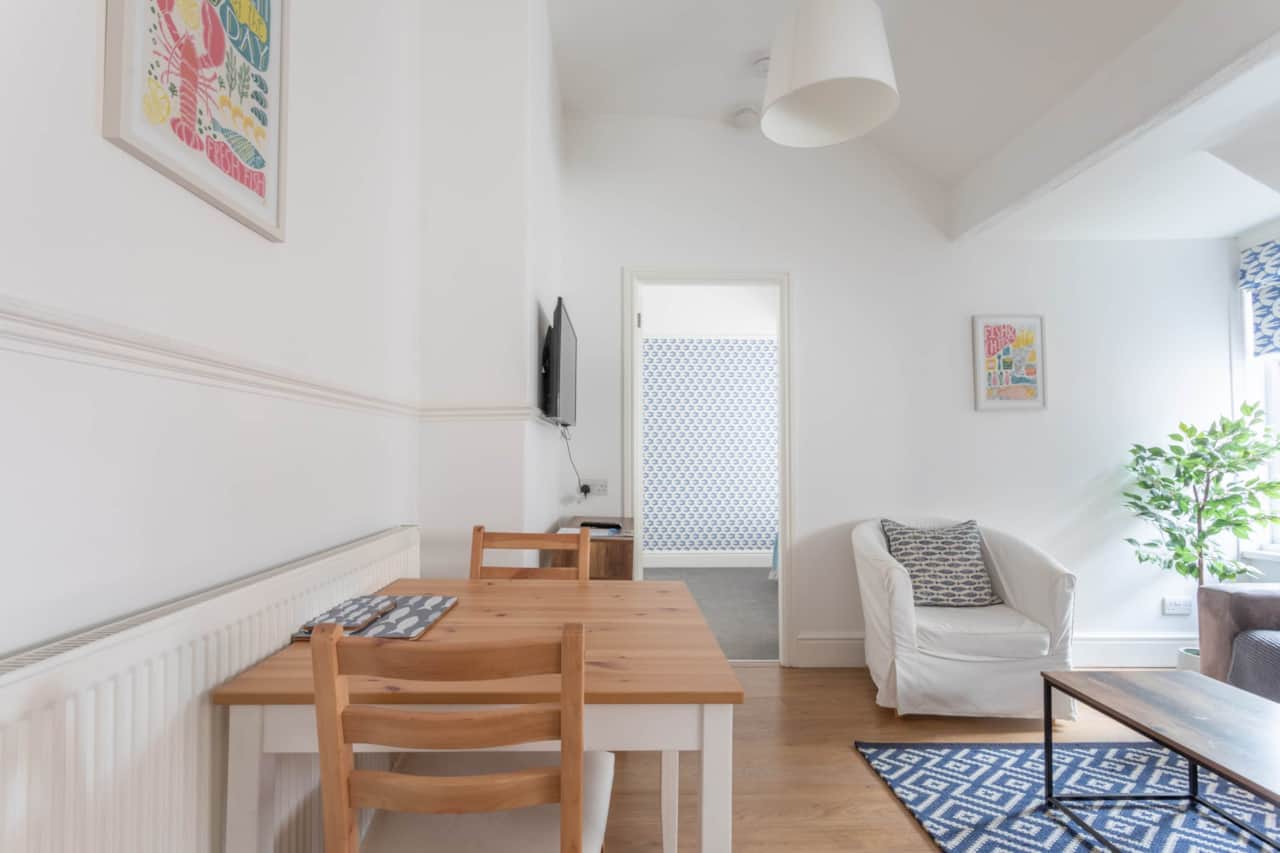 Eat breakfast at the dining table before heading out and exploring the Fylde Coast.