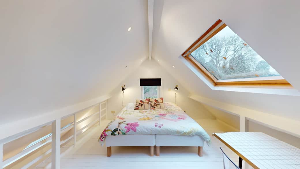 Attic bedroom double