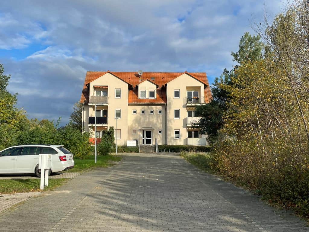 Haus Frontansicht. 