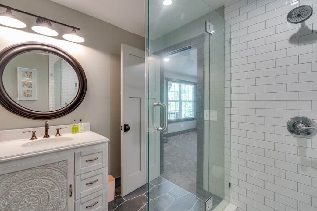 Master bathroom
