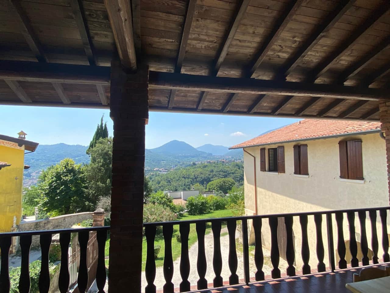 View from House B terrace