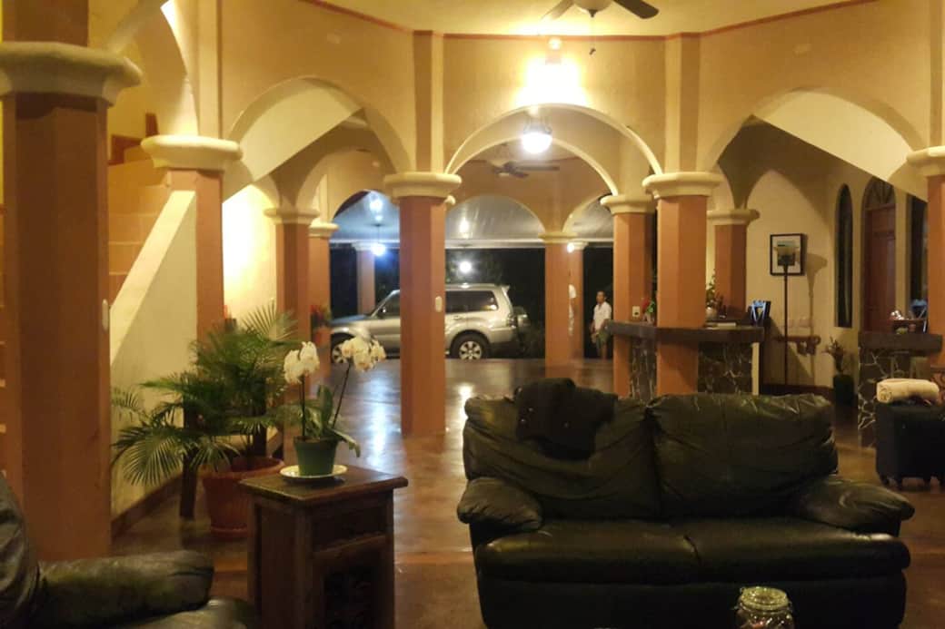 The entrance hall The entrance hall