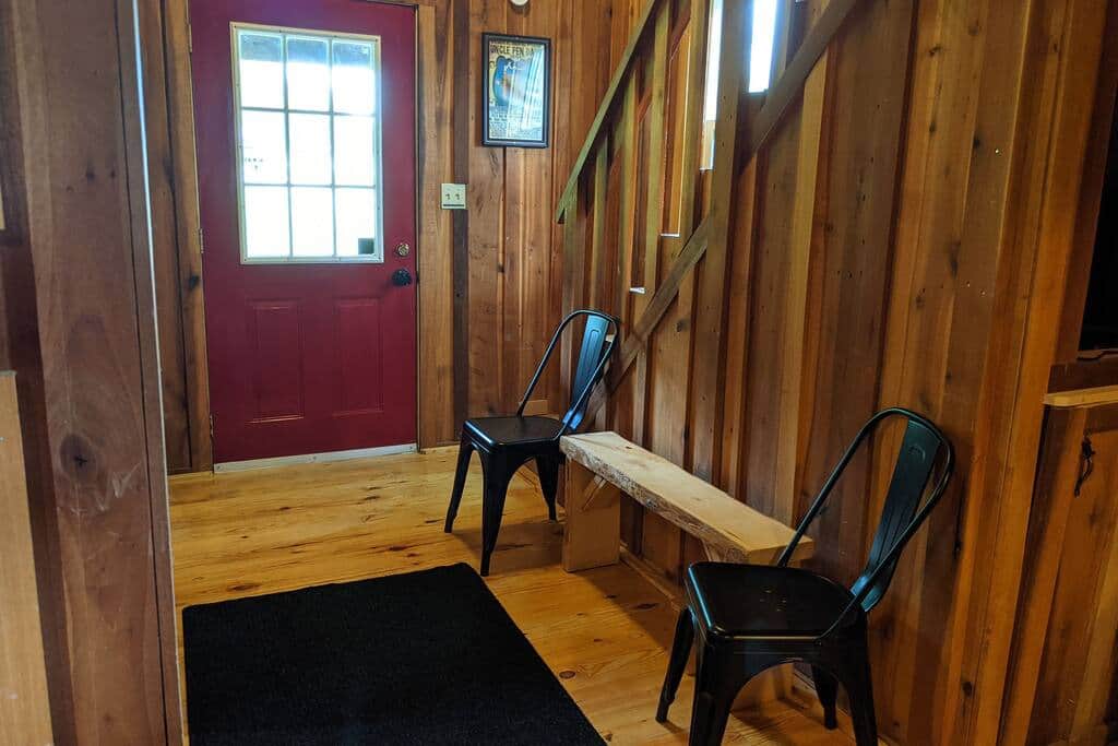Interior view from kitchen/dining room