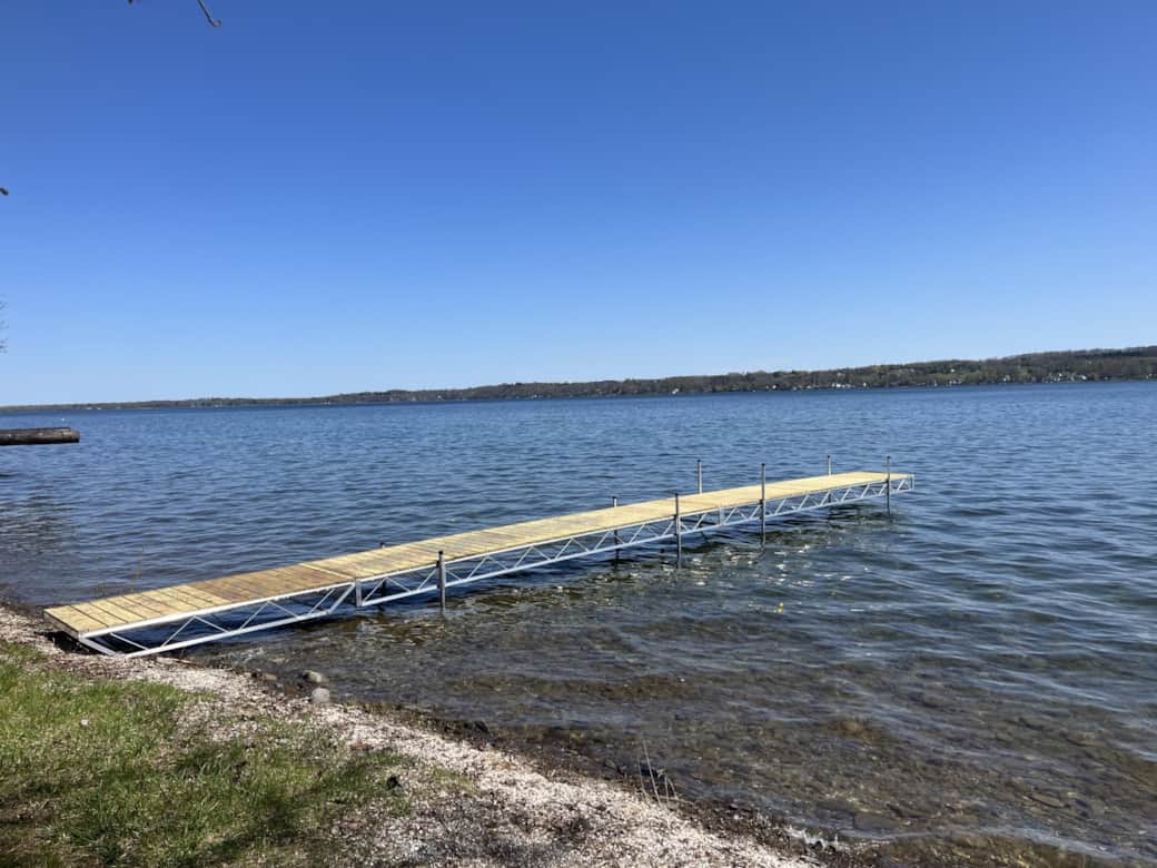 Newly installed Dock 5/22