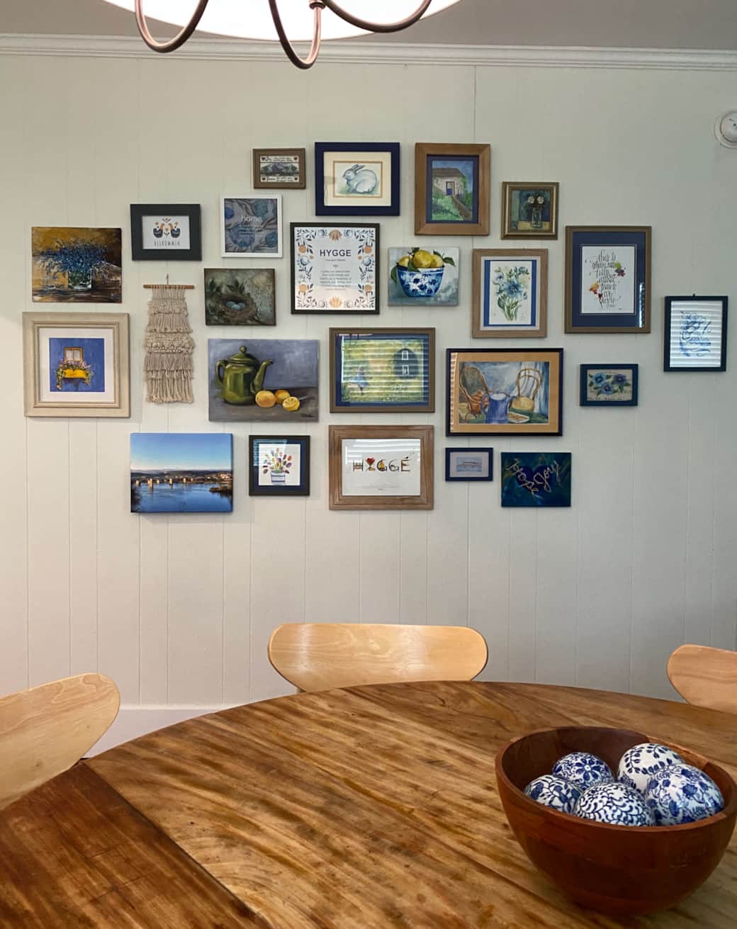Danish Cottage Gallery Wall