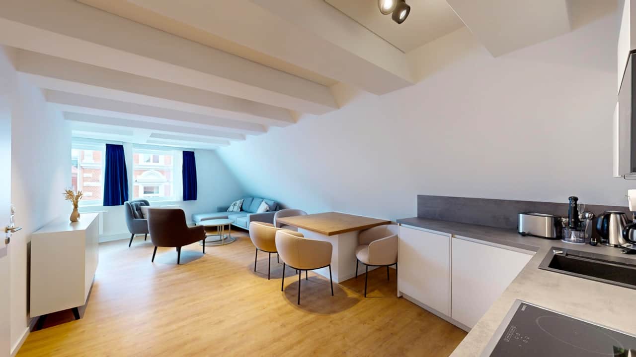 Komfortable und geschmackvolle Ausstattung im N°8A Boardinghouse