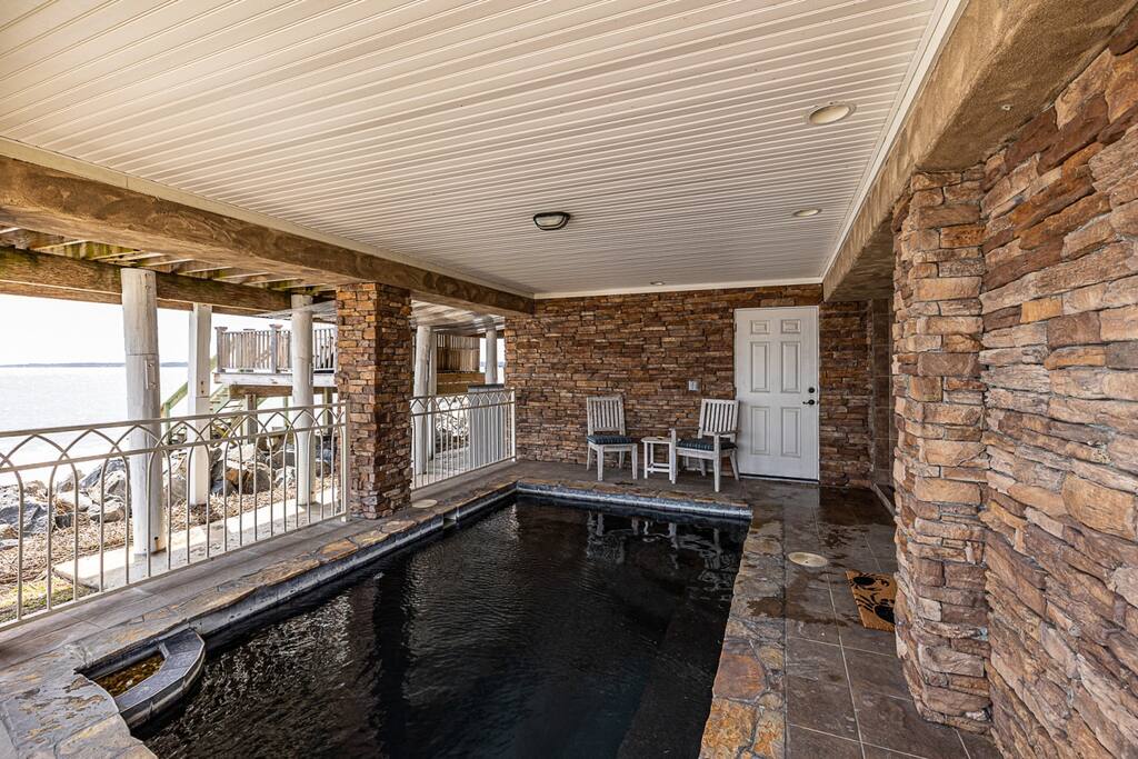 View of pool