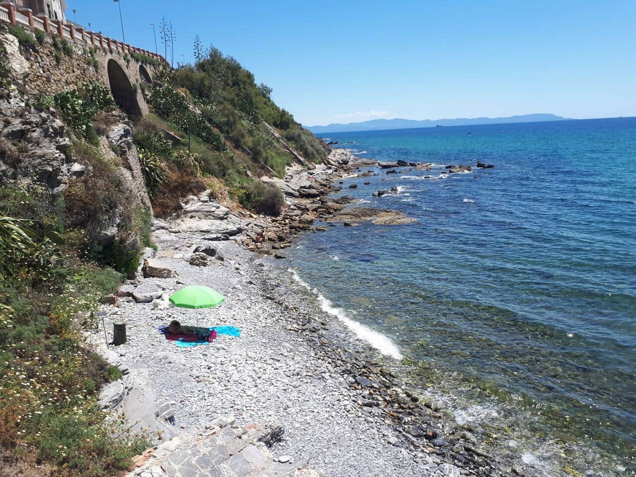 la spiaggia di piazza Bovio