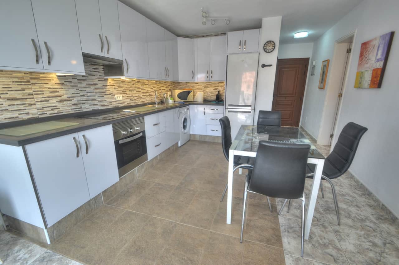 Kitchen with table and chairs