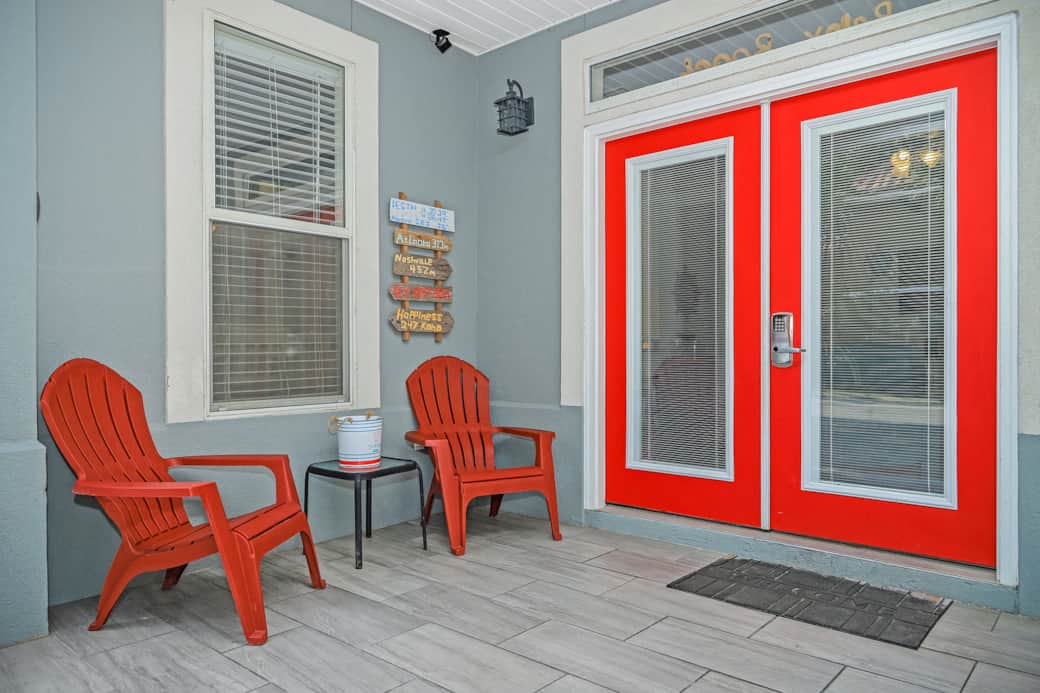 Welcome to our home. Keyless entry and seating