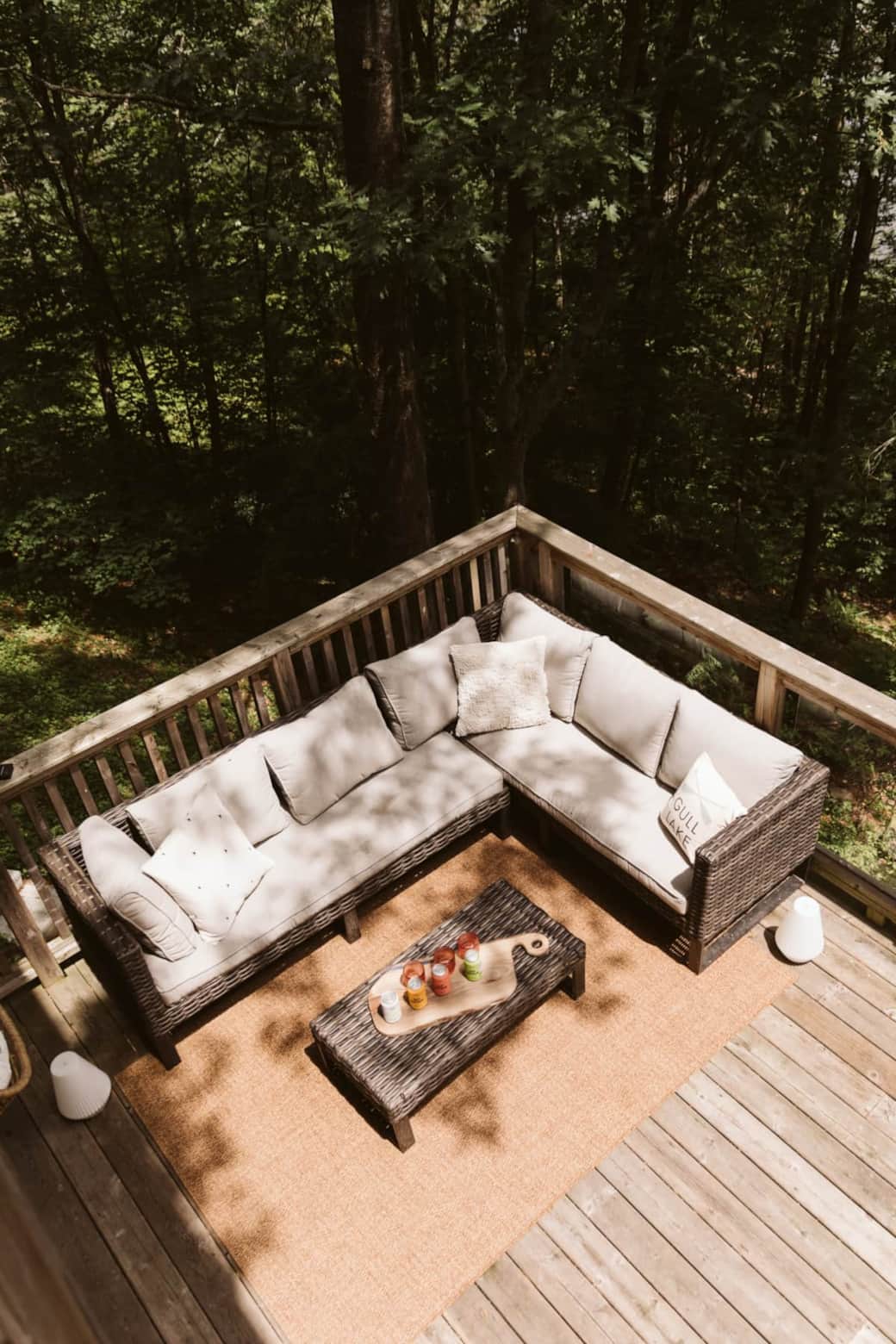 View of Deck from Balcony