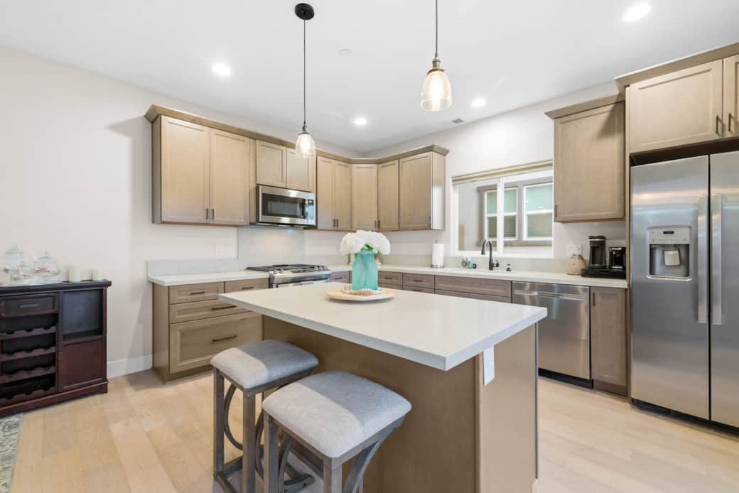 Fully Equipped Island Kitchen