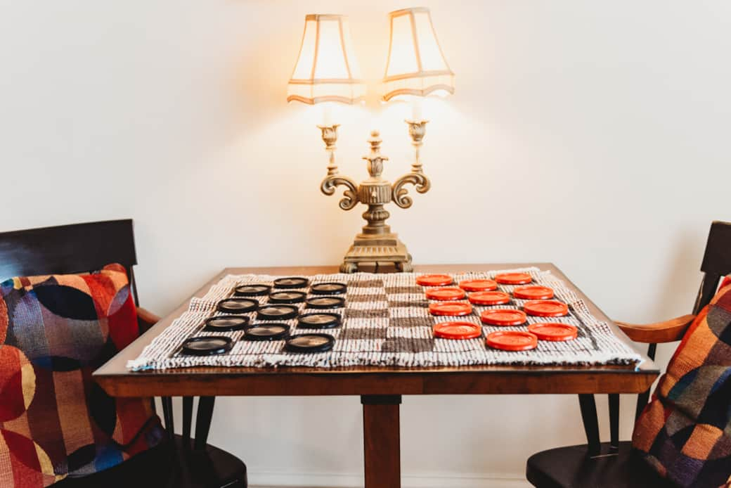 Checkers Table