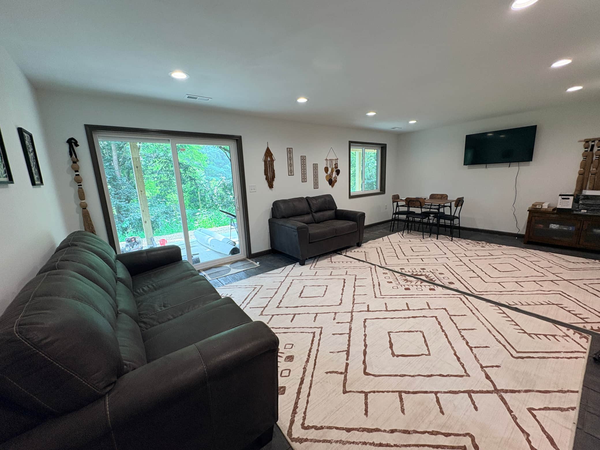 Spacious Lower-Level Family Room Spacious Lower-Level Family Room