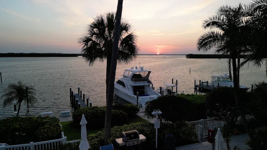 Morning sunrise view