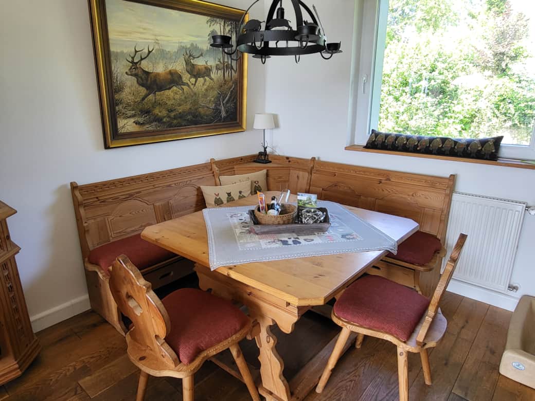 Ferienhaus Sauerland Esszimmer