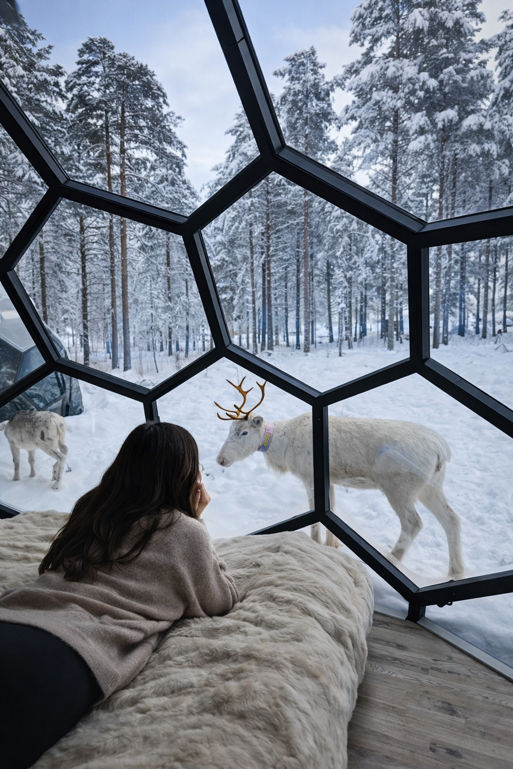 Friendly neighbor : Reindeer