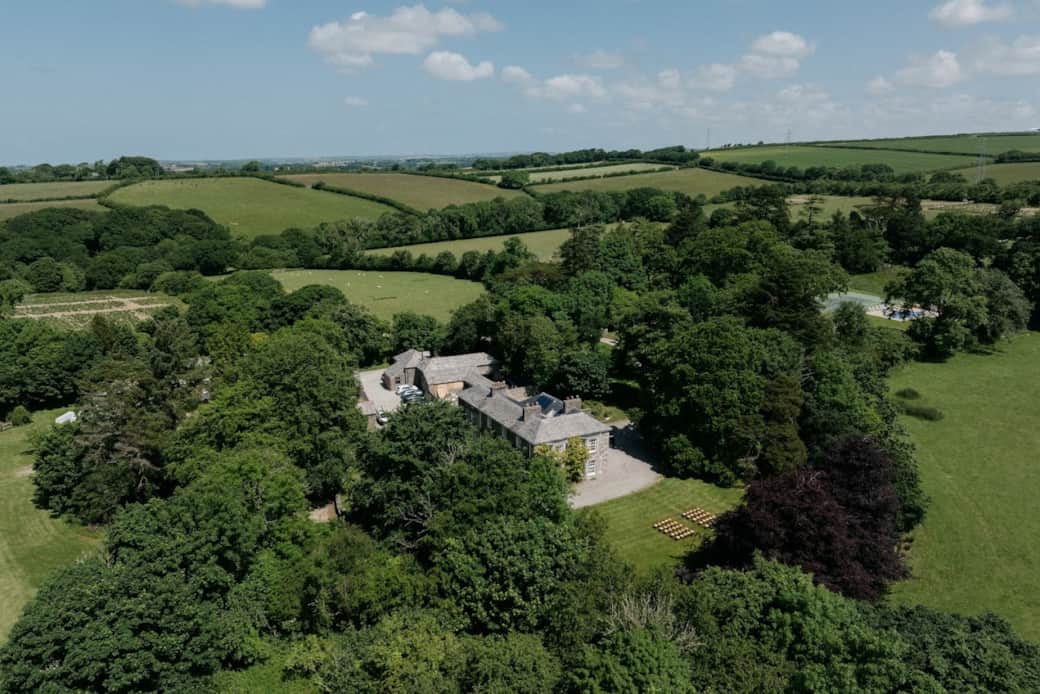 The Manor Aerial Shot The Manor Aerial Shot