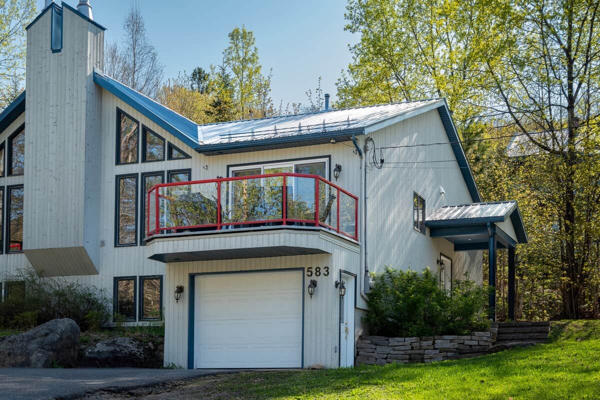 Vue extérieure du chalet
