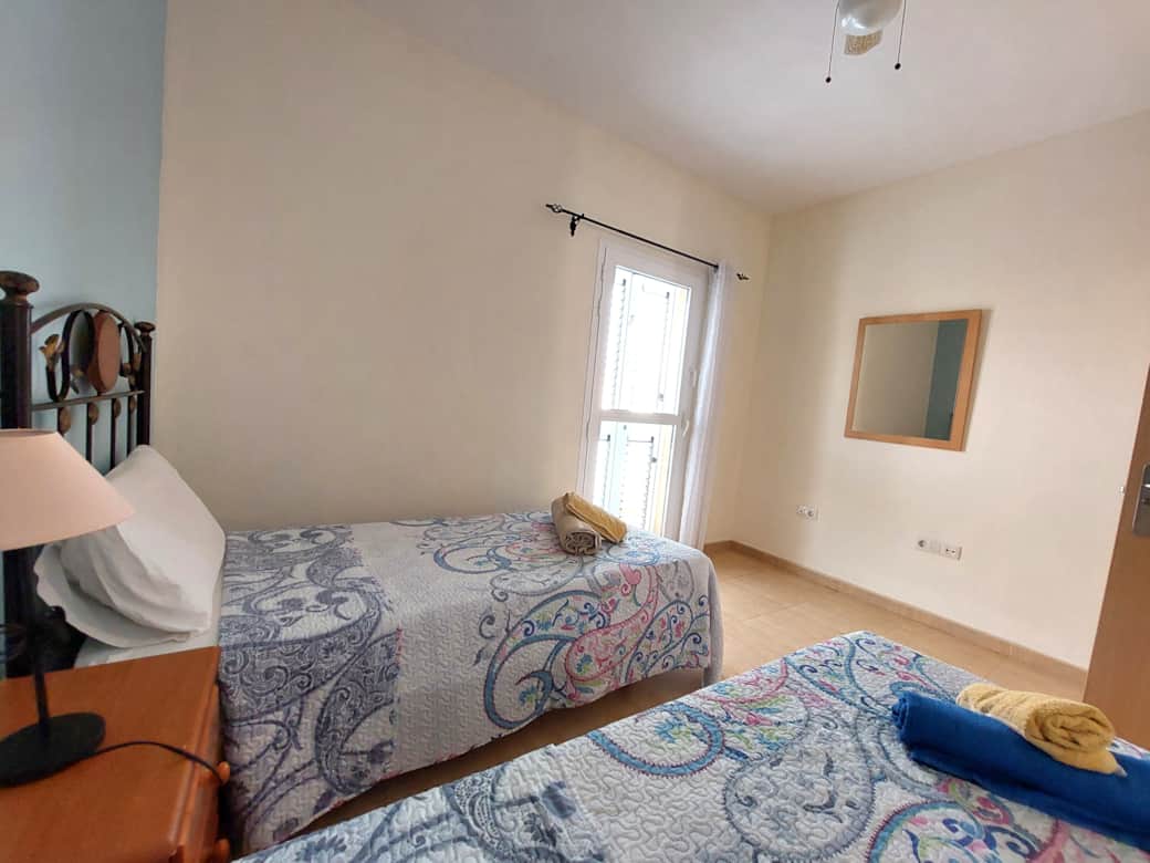 Well-appointed secondary bedrooms at Litha House
