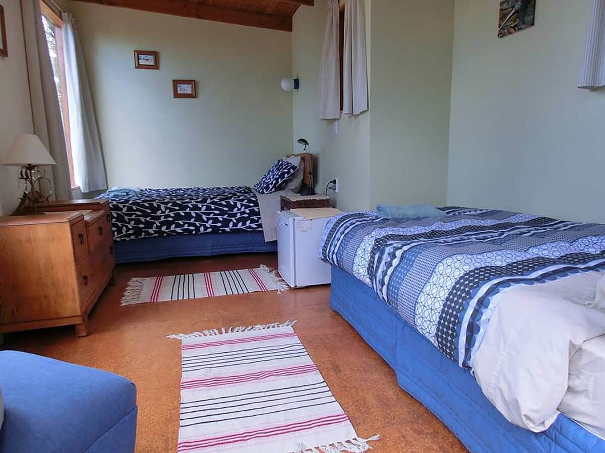 Two single beds