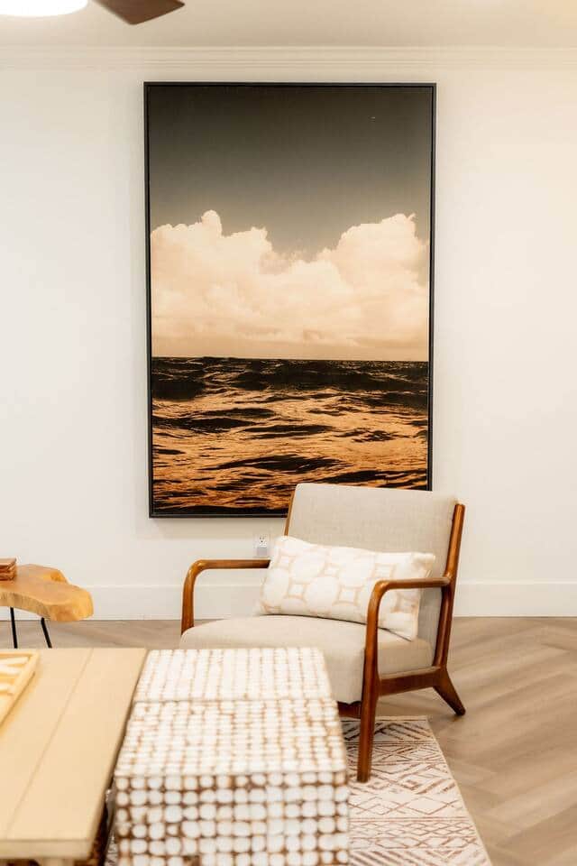 Thoughtful design details throughout both villas at North End Retreat