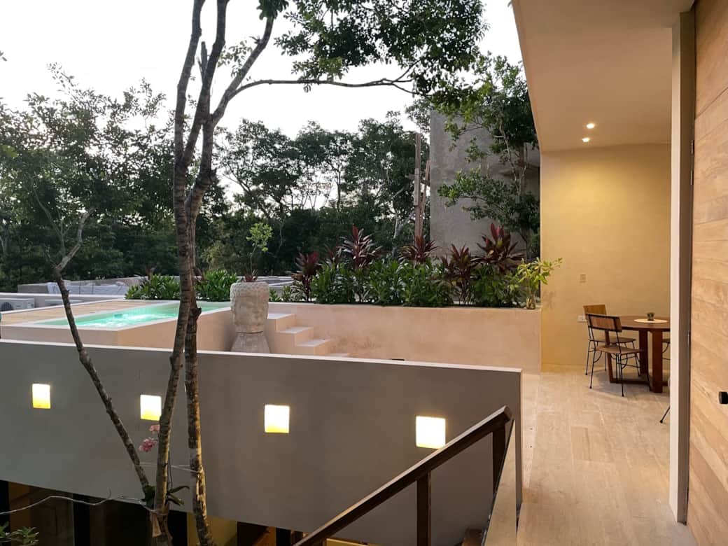 View from balcony