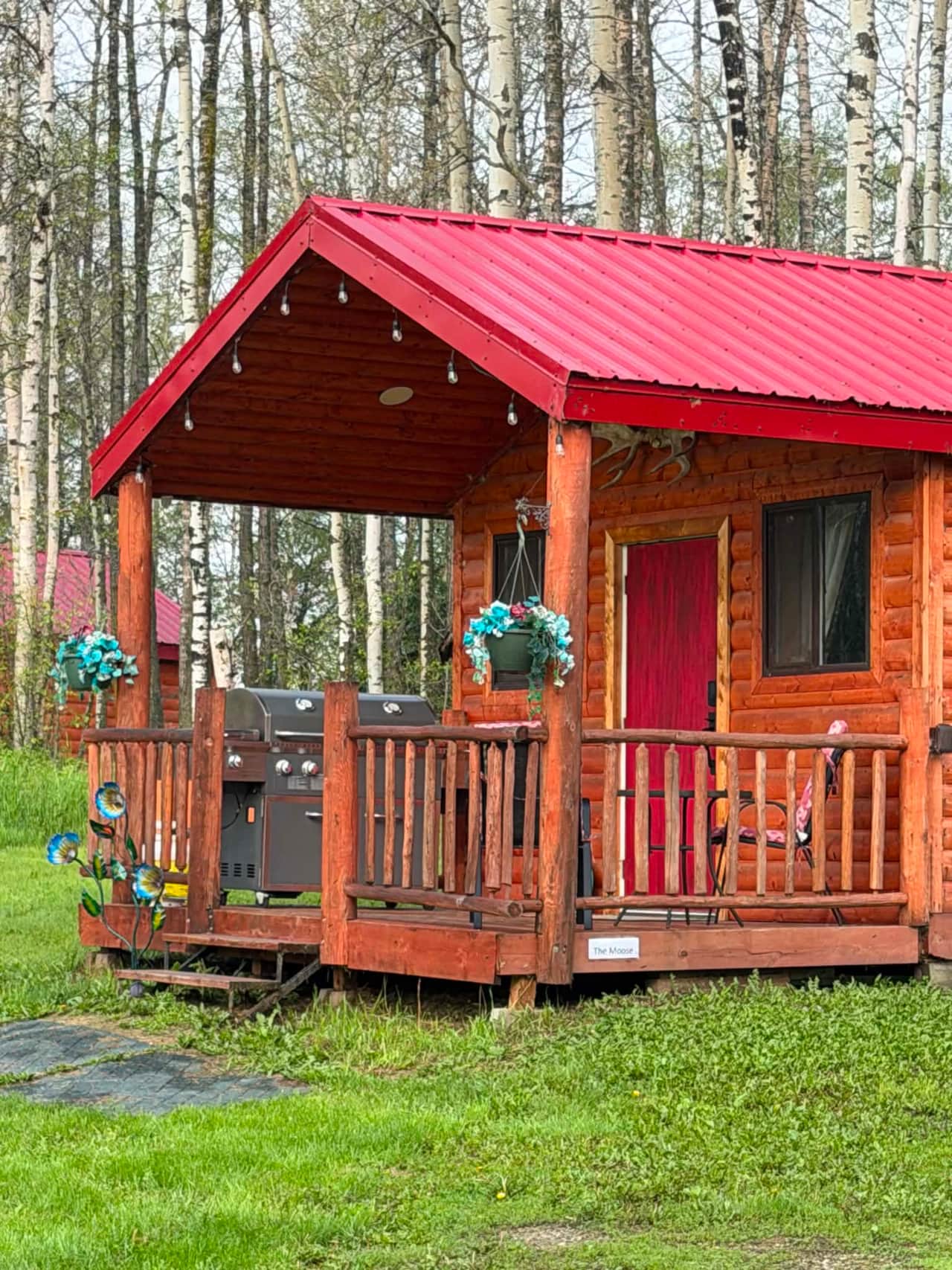 Moose cabin exterior