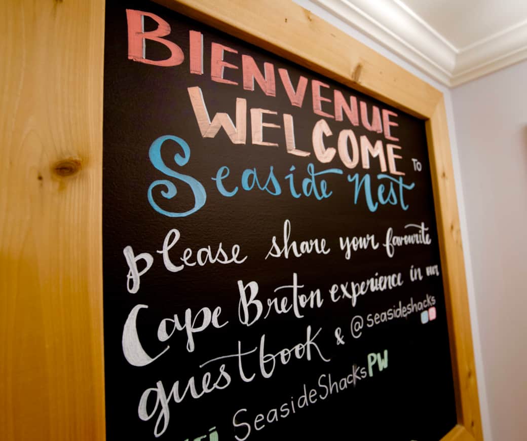 Welcome board Welcome board