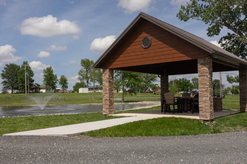 Hidden Acres Cabins BBQ Pavilion