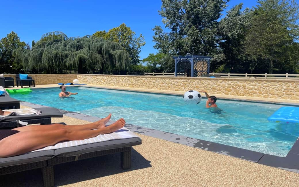 Pool Maison Serenite Holiday rental Monpazier Dordogne Marsales France