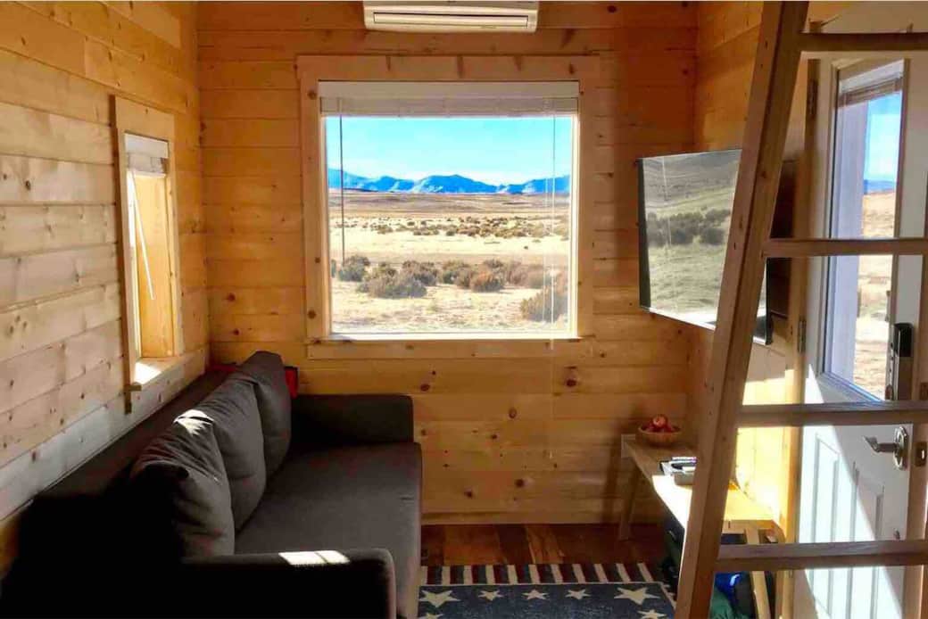 Amazing views right out the living room window. Amazing views right out the living room window.
