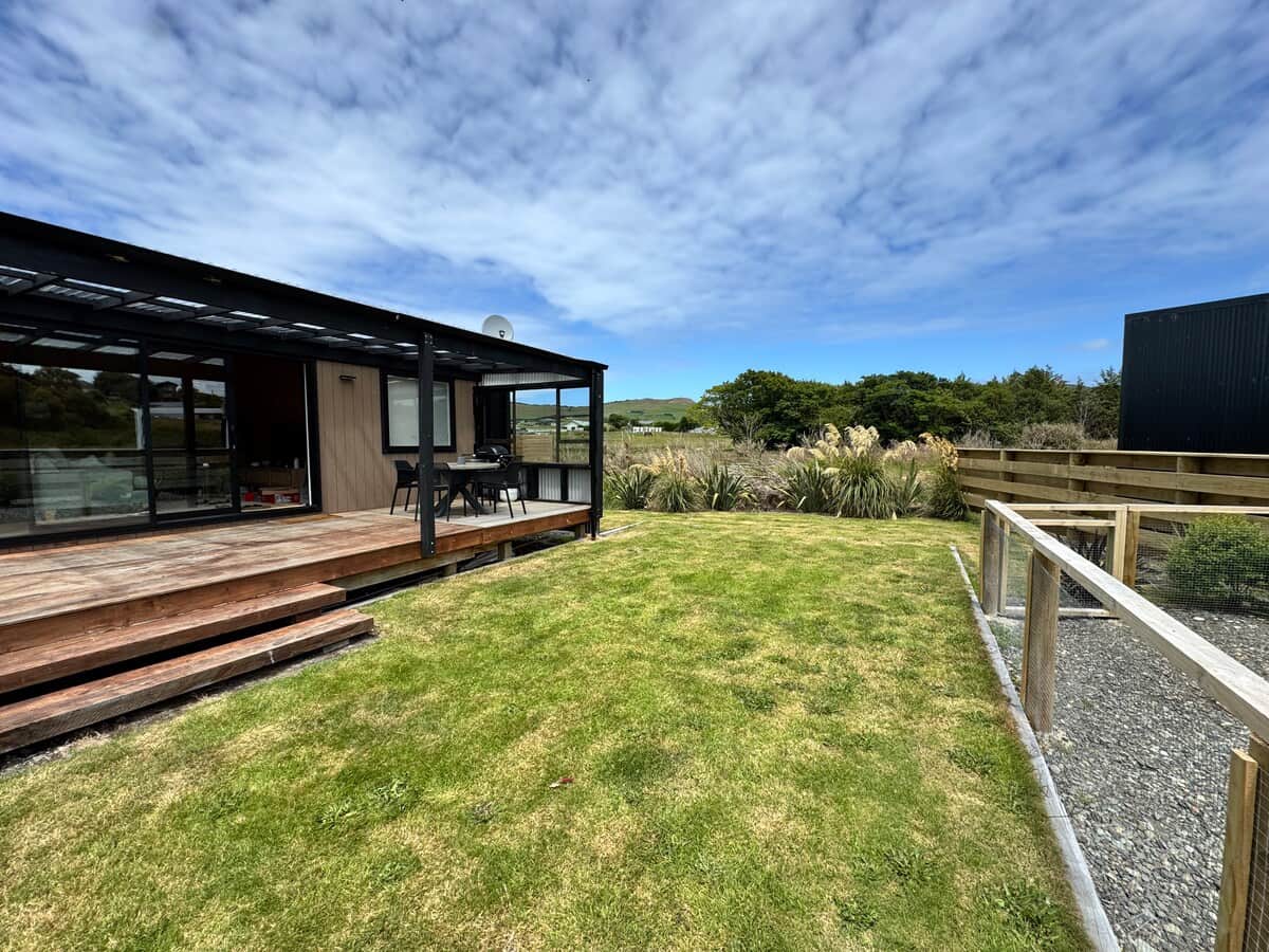 Fully fenced yard 