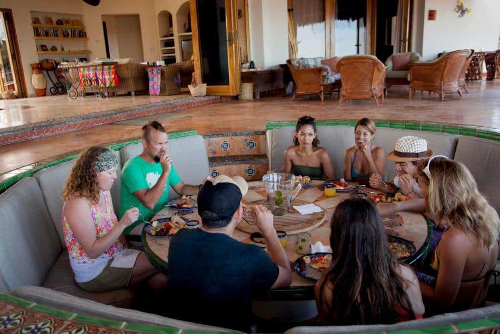 Outdoor Dining "The Pit" at Casa Cardonal, El Cardonal Baja