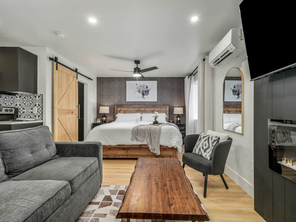 Living Room and bedroom