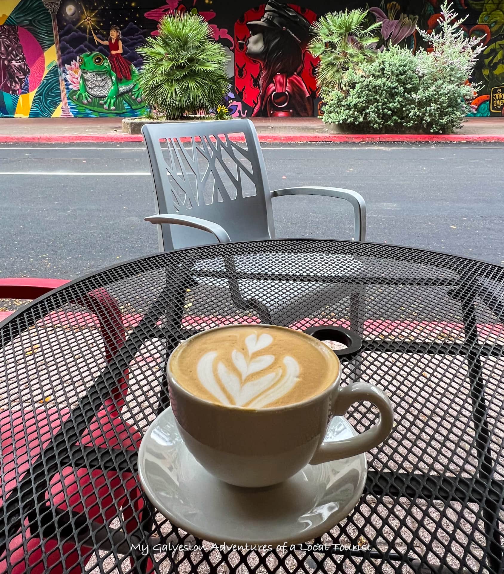 MOD Coffeehouse in Galveston Texas on Postoffice Street