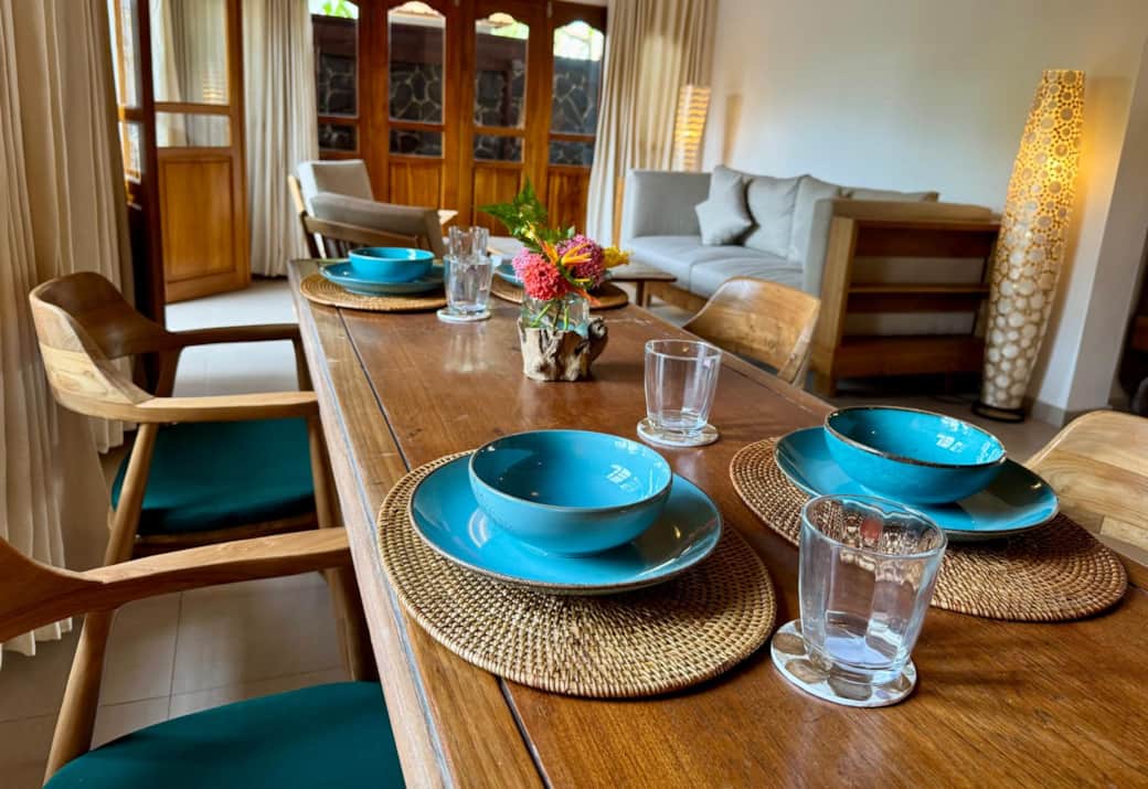 Open plan living dining 