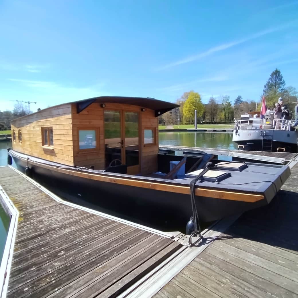 Vue de l'extérieur du bateau