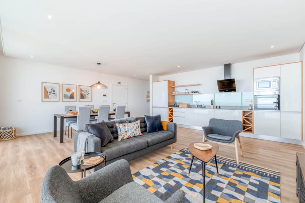 2 Bedroom apartment / Open-plan living, dining and kitchen