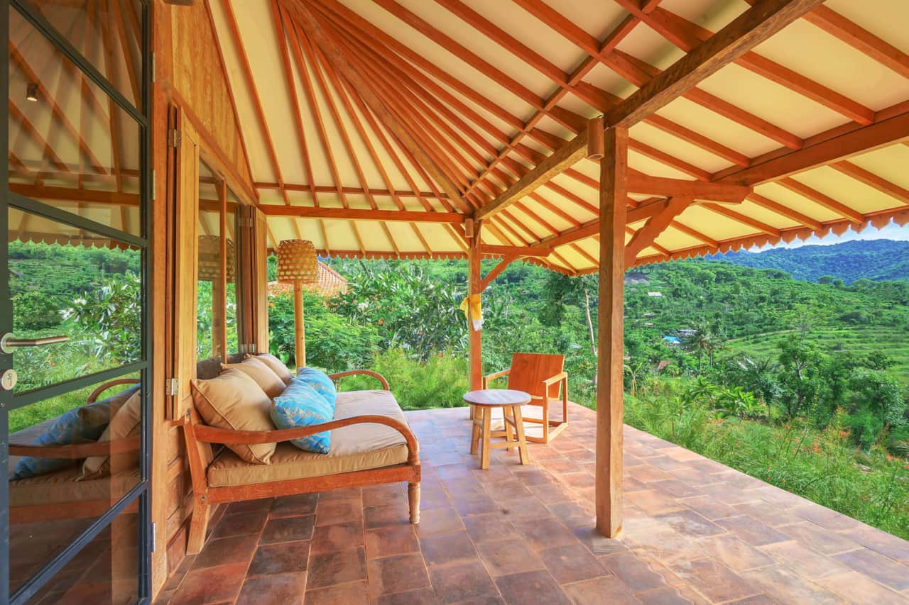 Cempaka Joglo Sumberkima Hill retreat 