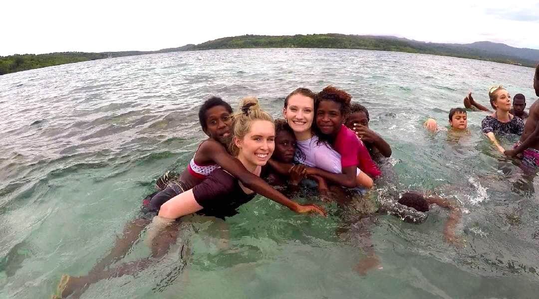Sea creatures, Moso style. Watermark on Moso, Moso Island, Vanuatu