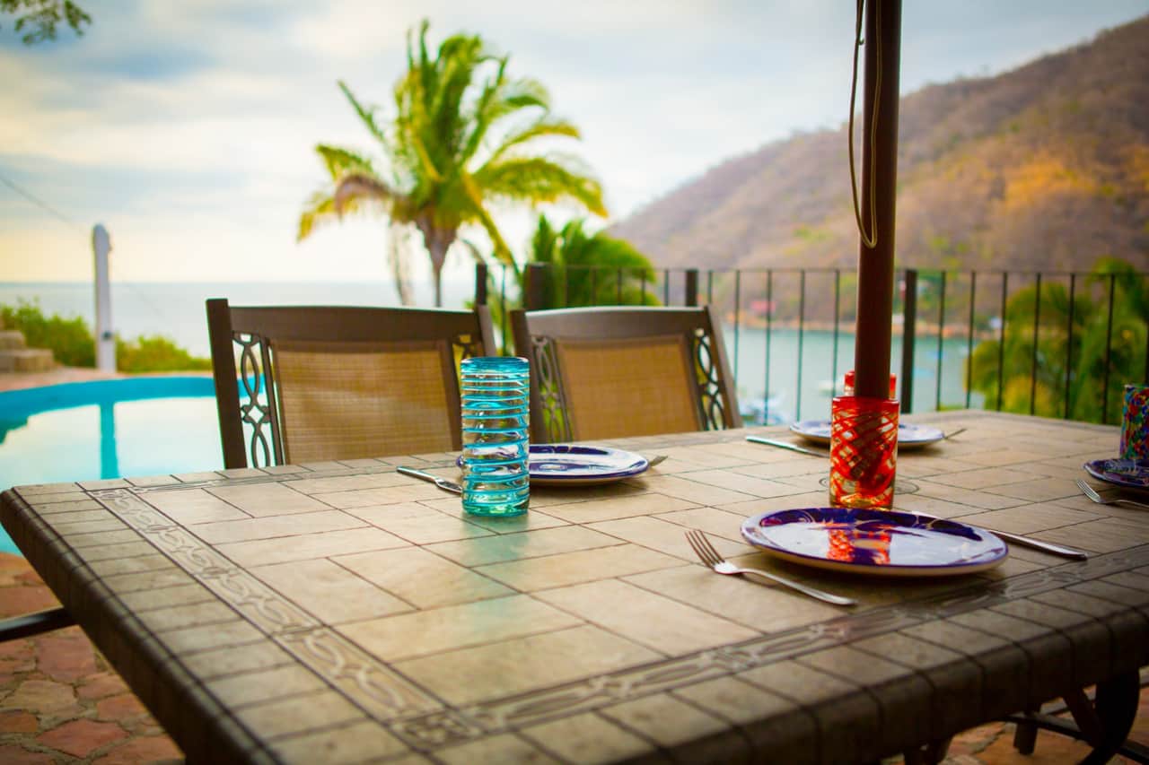 Poolside Breakfast, Lunch or Dinner