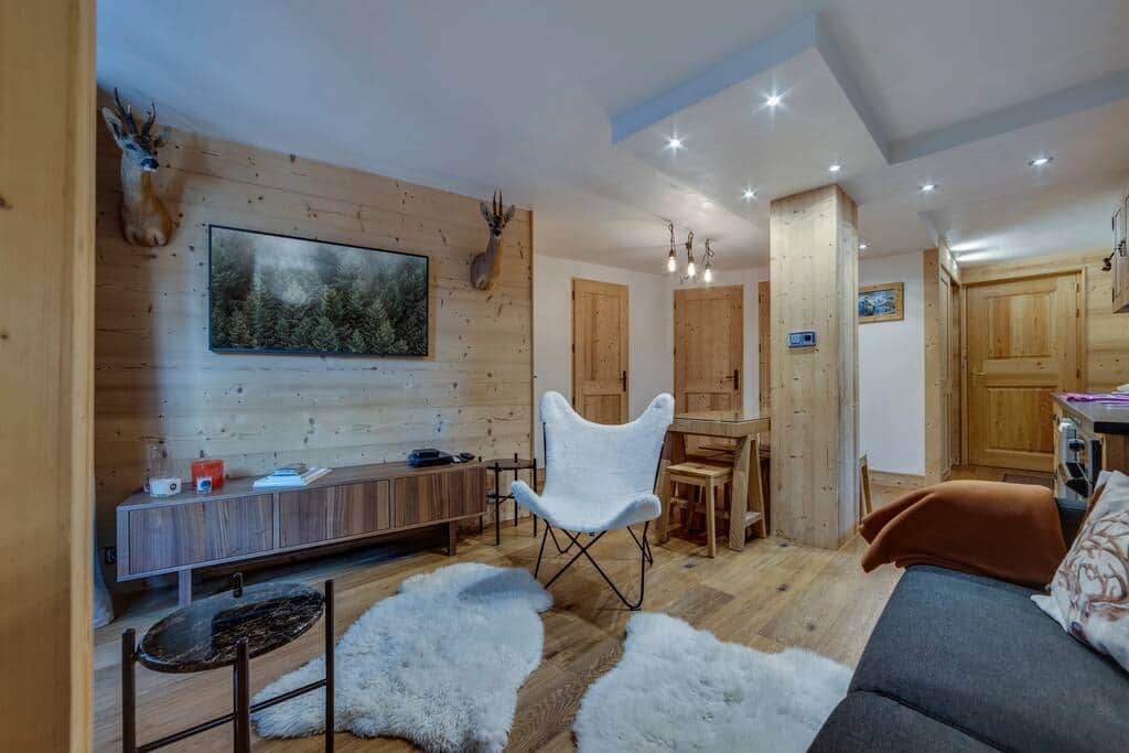 Le salon et la television