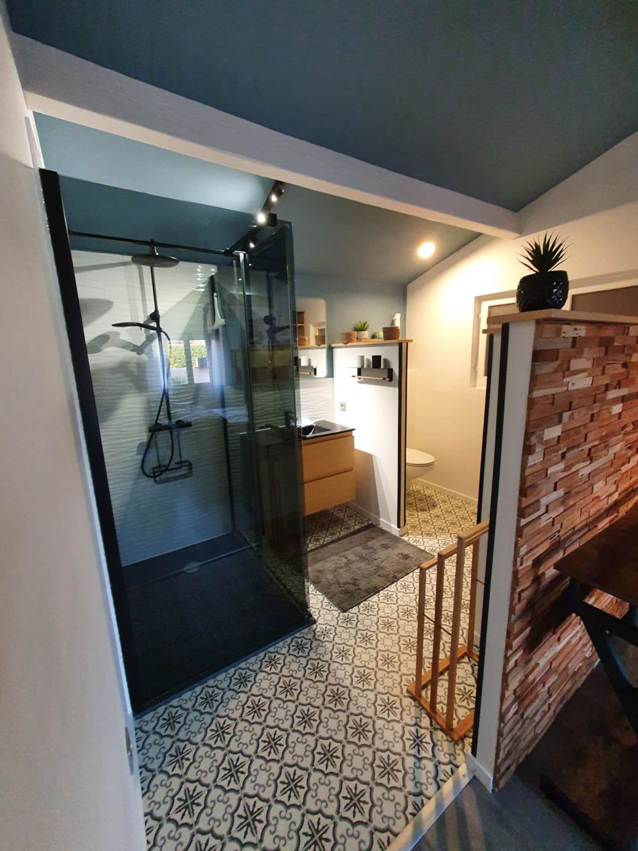Suite Parentale, Coté salle d'eau