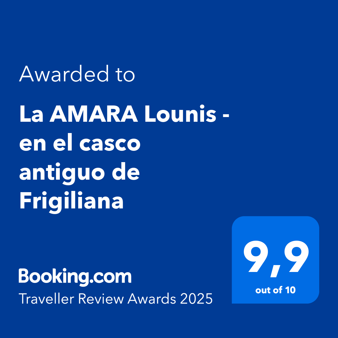 Booking.com Traveller Review Awards 2025: La AMARA Lounis (Frigiliana) rated 9.9 out of 10