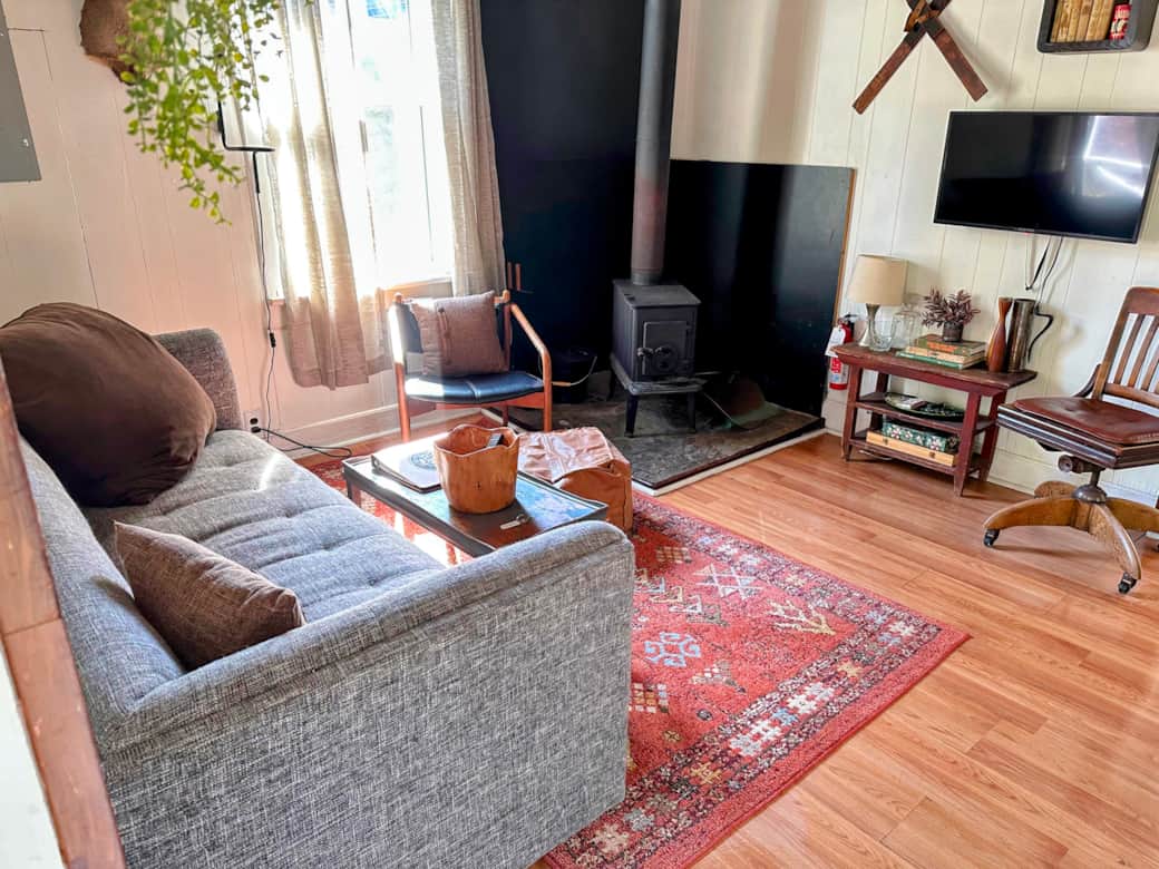 Cabin living room 2025